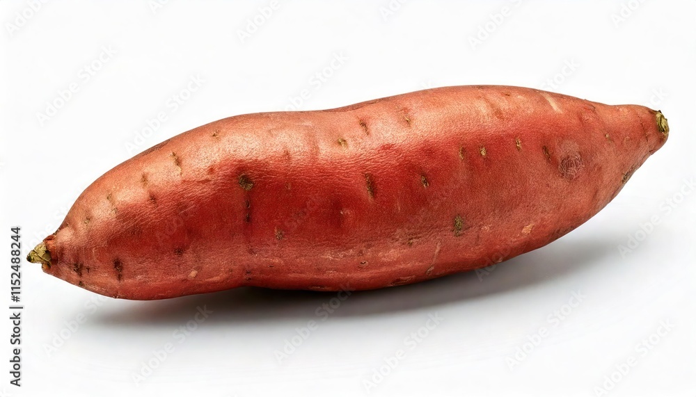 sweet potato isolated on white background, cutout sweet potato isolated on white background, cutout