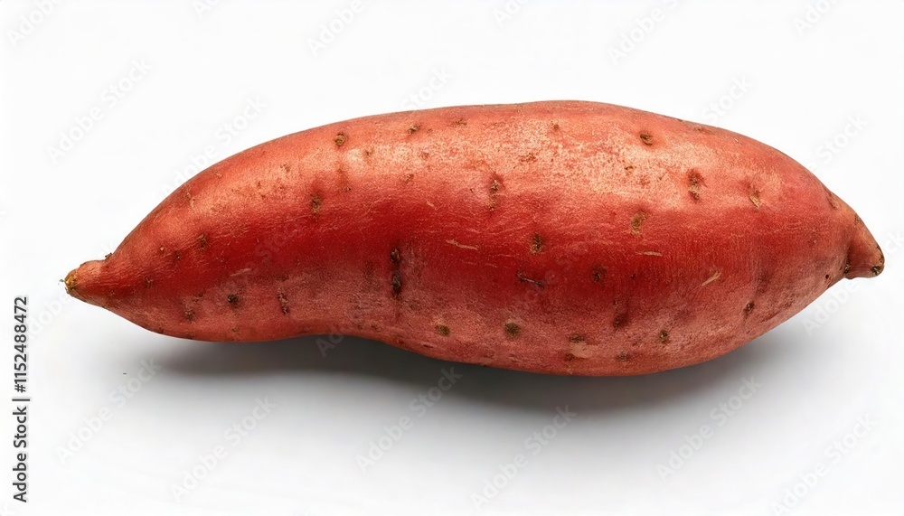 sweet potato isolated on white background, cutout sweet potato isolated on white background, cutout