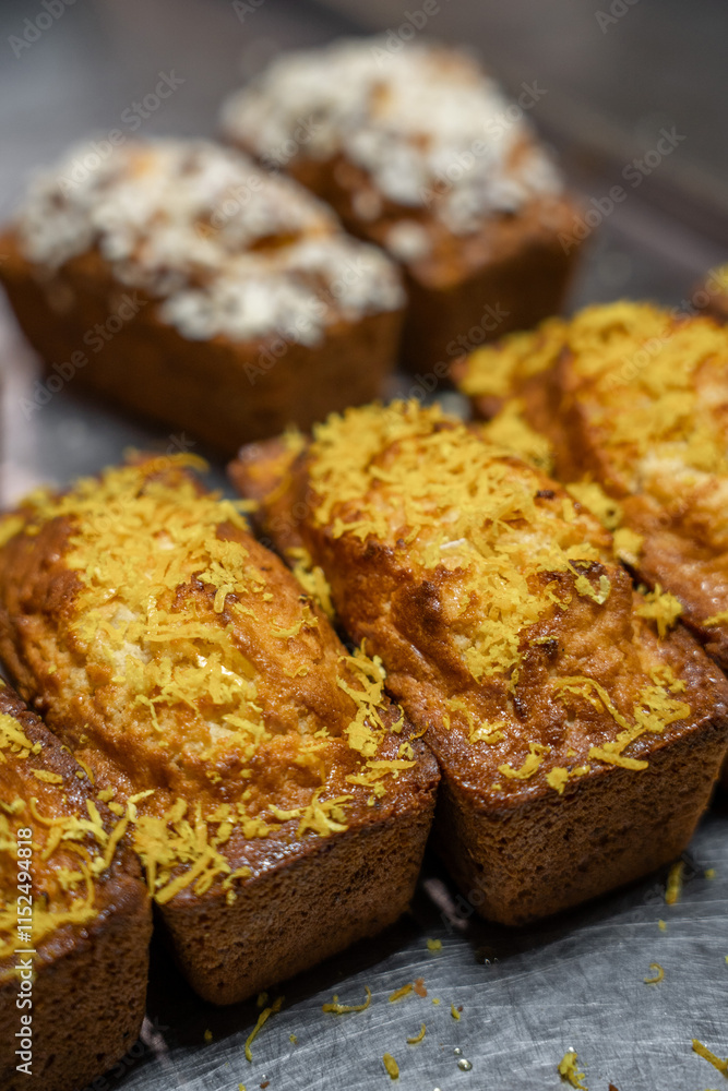 Sweet bakery production, baking, sweet bread Sweet bakery production, baking, sweet bread