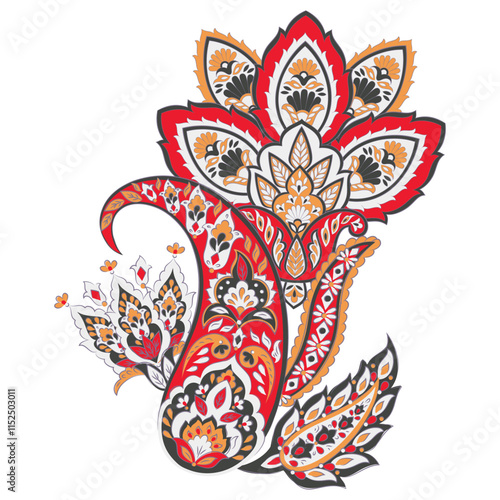 abstract floral ornament