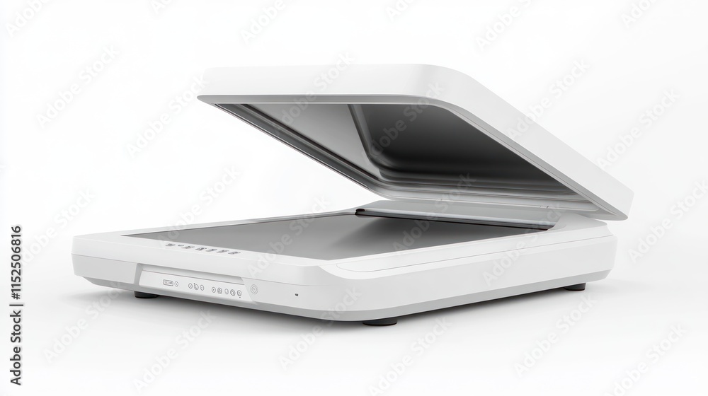 White Flatbed Scanner White Flatbed Scanner