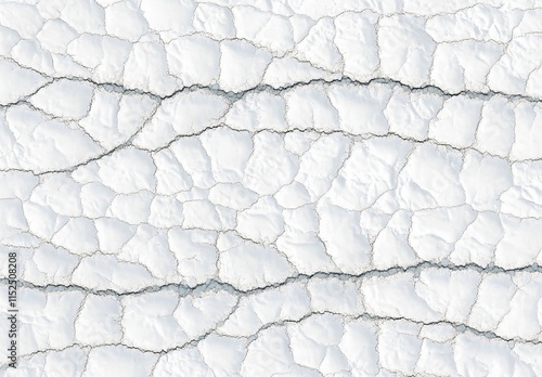 Abstract White Cracked Texture Background Seamless Pattern photo