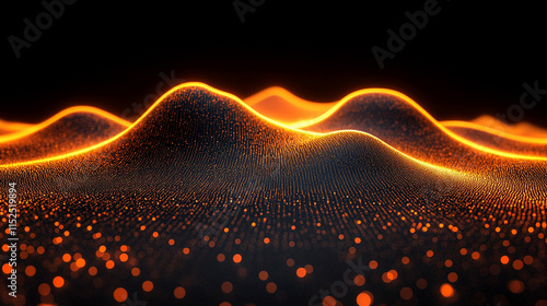 Abstract technology background representing digital chaos, symbolizing data streams, cybersecurity, cloud computing, supercomputing, and neural networks with vibrant colors and complex patterns

