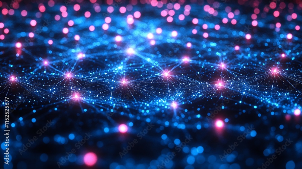 Networking illustrated an interconnected web of professional contacts representing collaboration relationship building and opportunities in a vibrant design Networking illustrated an interconnected web of professional contacts representing collaboration relationship building and opportunities in a vibrant design
