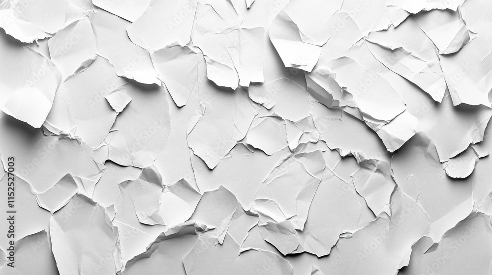 Blank white crumpled and creased paper texture background symbolizing chaos, disarray, and the fragility of order, offering a stark and raw representation of disruption and the unexpected
Blank white crumpled and creased paper texture background symbolizing chaos, disarray, and the fragility of order, offering a stark and raw representation of disruption and the unexpected