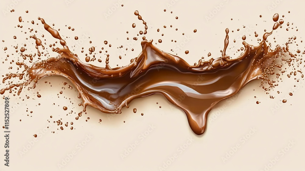 Chocolate splash, liquid, swirl, flow, brown, cream, dessert, drink. Chocolate splash, liquid, swirl, flow, brown, cream, dessert, drink.