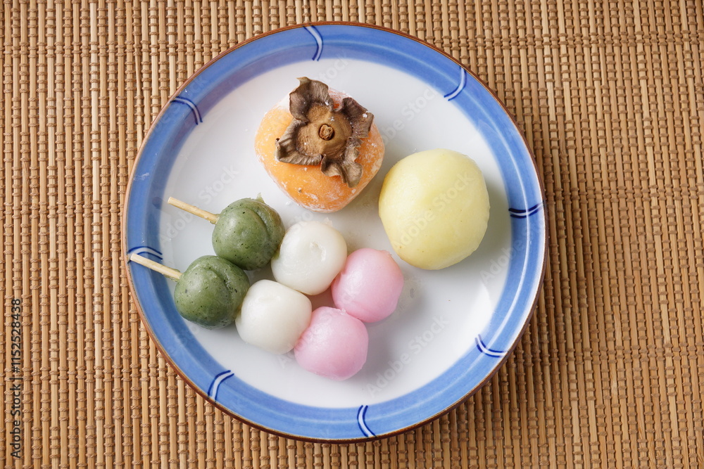Φωτογραφία 三色団子　和菓子