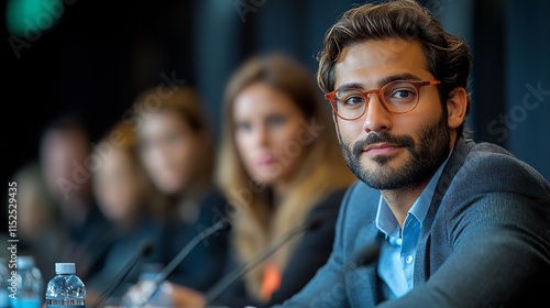 Panel discussions illustrated a vibrant exchange of insights featuring multiple speakers engaging with audiences in a dynamic interactive space