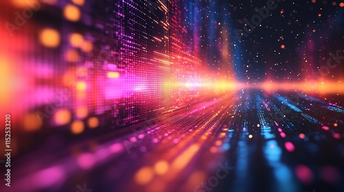 Publicity illustrated a bright news headline showcasing media attention and public exposure through colorful dynamic graphics