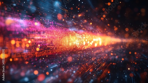 Publicity illustrated a bright news headline showcasing media attention and public exposure through colorful dynamic graphics