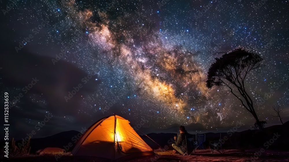 Camping Under The Milky Way Camping Under The Milky Way