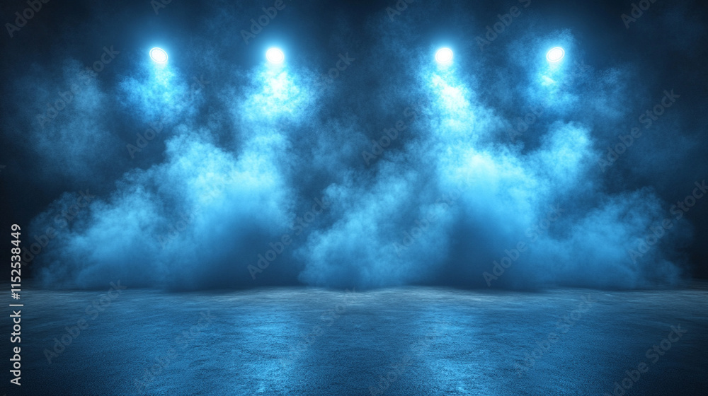 Dark street with wet asphalt reflecting rays in the water, abstract dark blue background, smoke, smog, neon lights, spotlights, empty scene, concrete floor evoking a sense of chaos and mystery
Dark street with wet asphalt reflecting rays in the water, abstract dark blue background, smoke, smog, neon lights, spotlights, empty scene, concrete floor evoking a sense of chaos and mystery