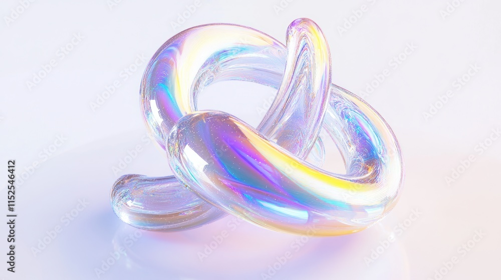 Intertwined Holographic Rings Intertwined Holographic Rings