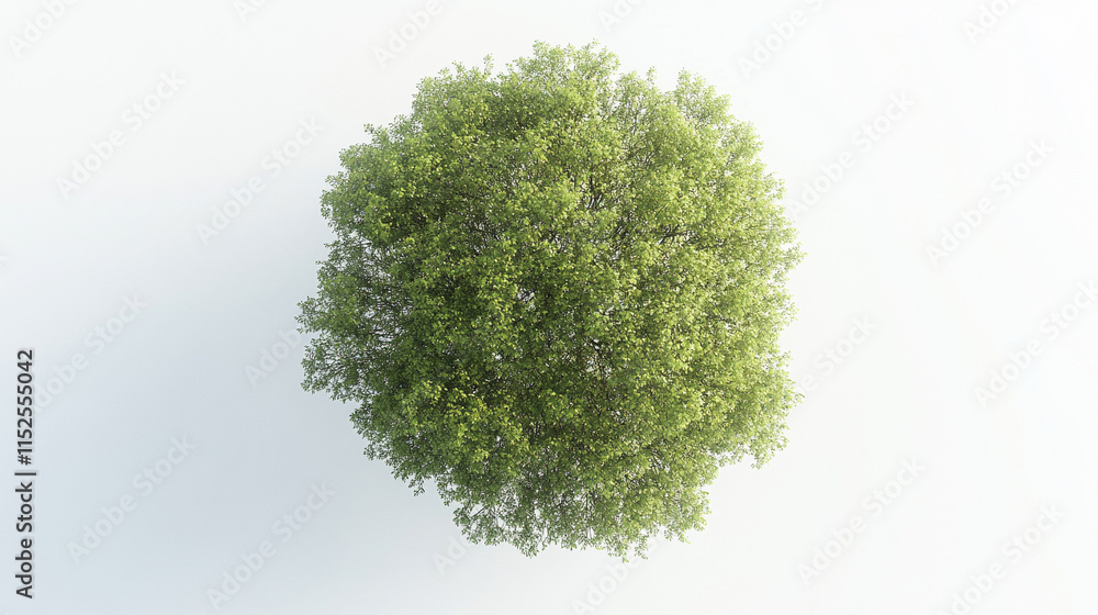 green tree stands isolated on a white background symbolizing purity, growth, and renewal with its vibrant color representing harmony, life, and the natural world green tree stands isolated on a white background symbolizing purity, growth, and renewal with its vibrant color representing harmony, life, and the natural world