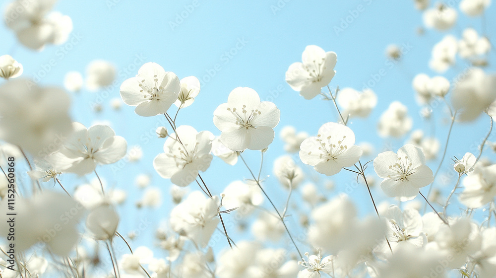 Gypsophila dry little white flowers captured in light macro showing their subtle beauty and fragility with a soft and ethereal quality reflecting the chaotic nature of life Gypsophila dry little white flowers captured in light macro showing their subtle beauty and fragility with a soft and ethereal quality reflecting the chaotic nature of life