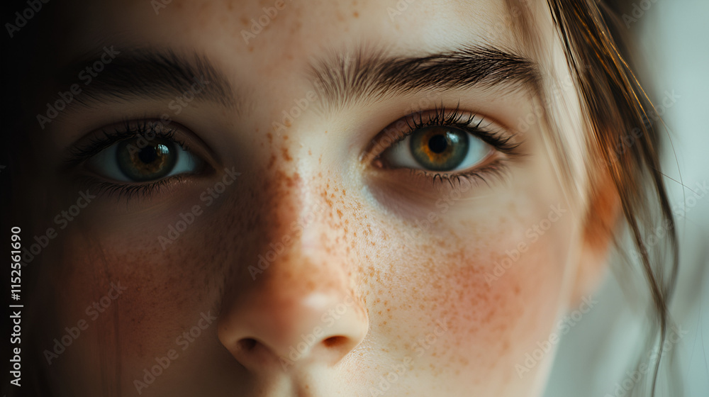 The look of a beautiful woman, ideal for advertising makeup, beauty products or for opticians. Eyes of a woman The look of a beautiful woman, ideal for advertising makeup, beauty products or for opticians. Eyes of a woman