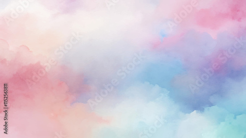 A soothing array of pastel clouds forms a dreamy backdrop, perfect for creative and artistic applications.