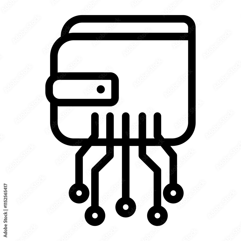 wallet Line Icon wallet Line Icon
