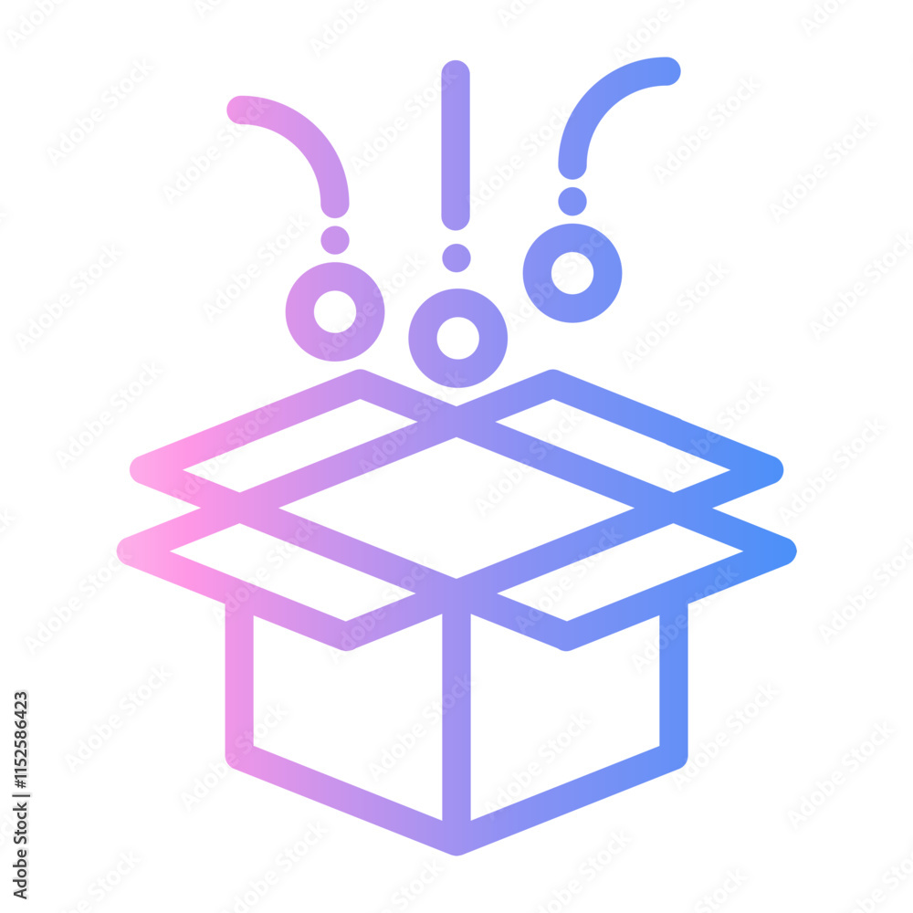 Obraz premium funding Line Gradient Icon