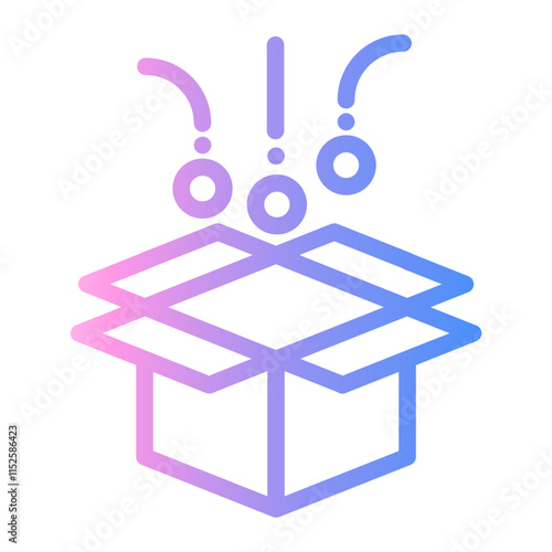 funding Line Gradient Icon