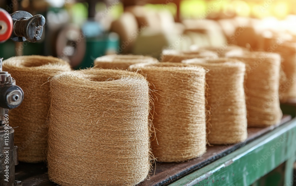 Artisanal Sisal Fiber: Transforming Raw Material into Exquisite Threads. A glimpse into traditional craftsmanship. Artisanal Sisal Fiber: Transforming Raw Material into Exquisite Threads. A glimpse into traditional craftsmanship.