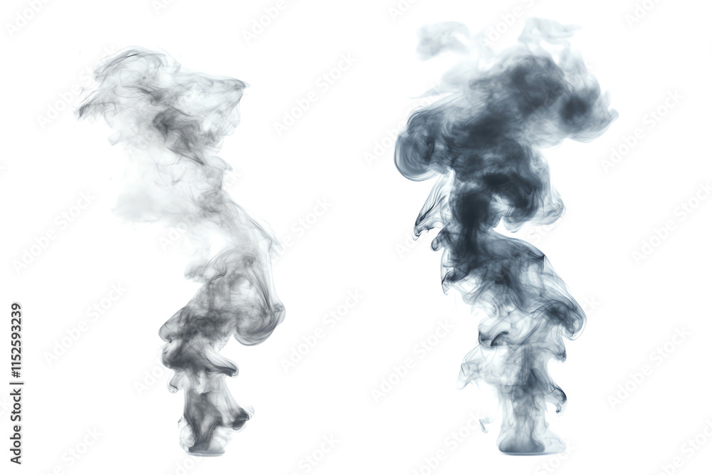 Two Different Fog Next to Each Other with Some Space Between on 3 PNG Two Different Fog Next to Each Other with Some Space Between on 3 PNG