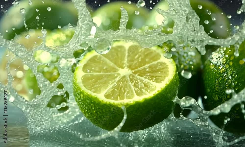 Lime Splash: A Refreshing Burst of Citrus Lime Splash: A Refreshing Burst of Citrus