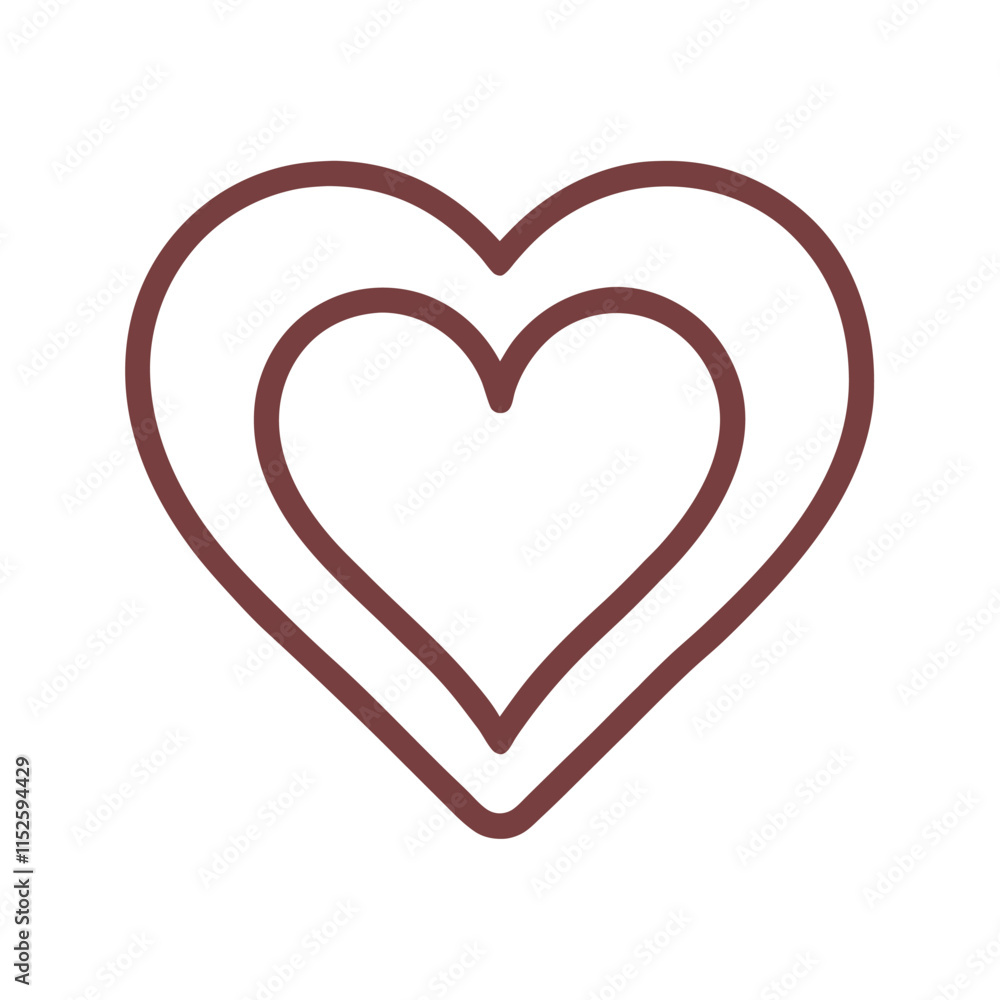 The most stunning heart and love sign icon vector. The most stunning heart and love sign icon vector.