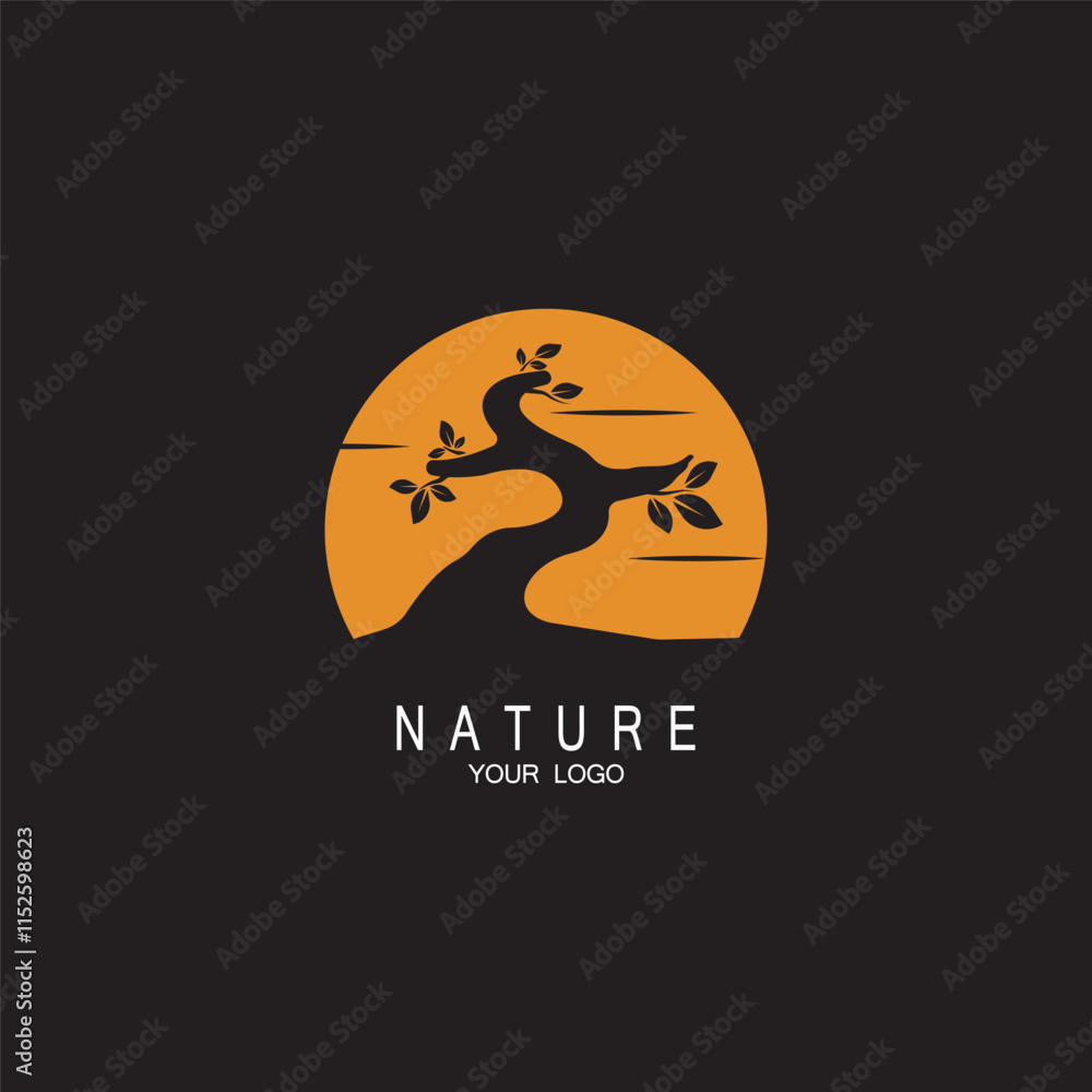 bonsai tree icon vector illustration template design bonsai tree icon vector illustration template design