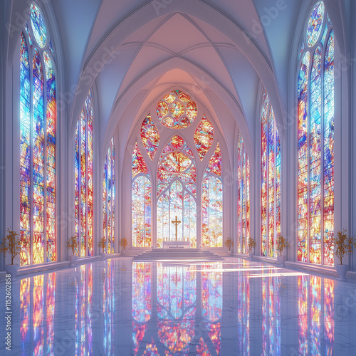 interior of the church