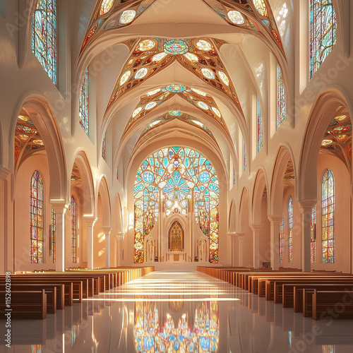 interior of church