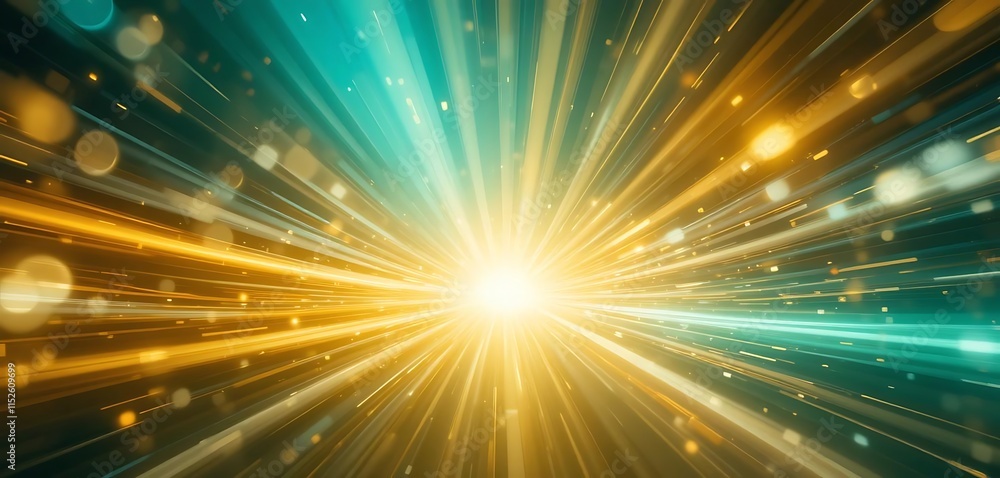 Naklejka premium fractal burst background