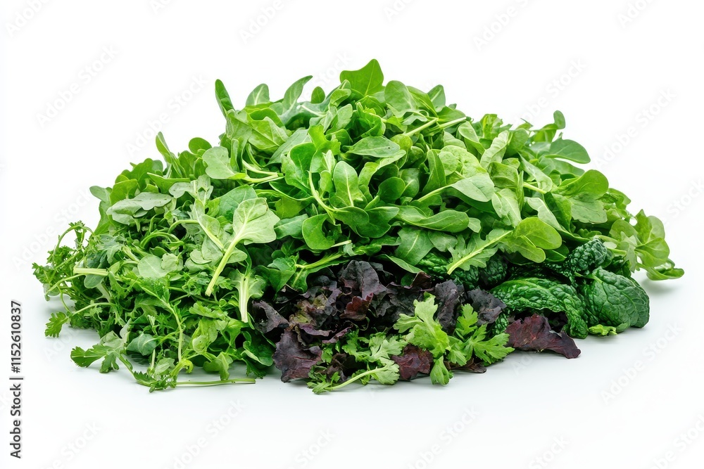 Fresh mixed greens, salad leaves, herbs. Fresh mixed greens, salad leaves, herbs.