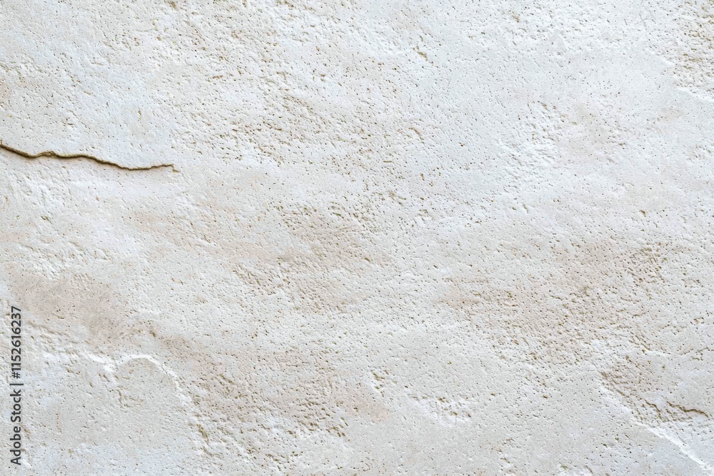 A white wall with a crack in it A white wall with a crack in it