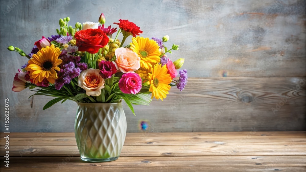 Colorful arrangement of fresh flowers in a elegant vase, elegant, beautiful, elegant, beautiful, bouquet, outdoors Colorful arrangement of fresh flowers in a elegant vase, elegant, beautiful, elegant, beautiful, bouquet, outdoors