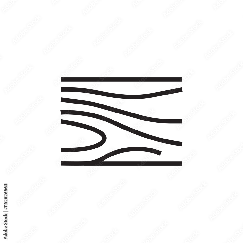 wood icon vector eps outline editable wood icon vector eps outline editable