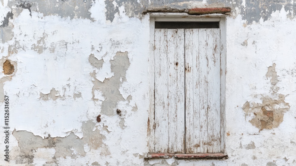 A weathered white wall with subtle peeling and marks, offering ample space to insert text or visual elements for design purposes A weathered white wall with subtle peeling and marks, offering ample space to insert text or visual elements for design purposes