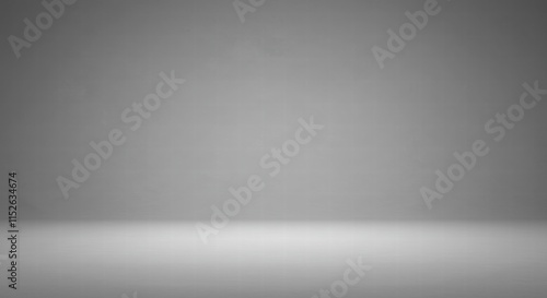 Wallpaper Mural Gray Studio Backdrop: A clean, minimalist, and versatile gray studio backdrop with a subtle gradient, perfect for showcasing products, creating professional portraits, and achieving a sleek. Torontodigital.ca