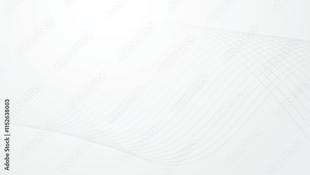 Abstract black wave lines on white background. Dynamic wave pattern. Modern flowing wavy lines. Futuristic technology concept. Abstract black wave lines on white background. Dynamic wave pattern. Modern flowing wavy lines. Futuristic technology concept.