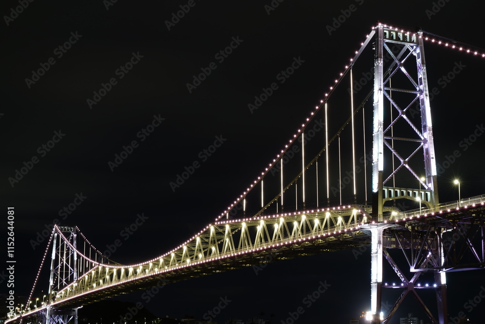 Ponte Hercílio Luz Florianópolis Iluminada 2024