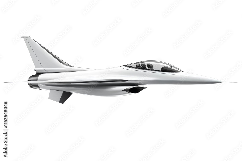 A white jet is flying in the sky A white jet is flying in the sky