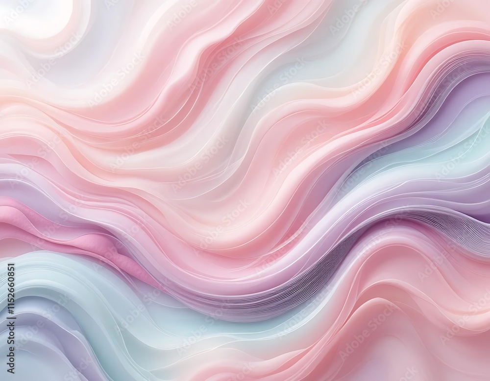 Abstract Pastel Wave Background Design Abstract Pastel Wave Background Design