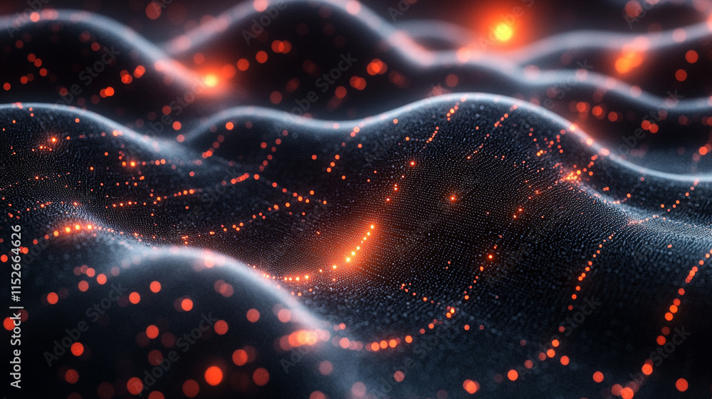 A smooth digital background symbolizing network abilities, technological processes, digital storage, science, and education, blending smooth curves and subtle chaos, representing modern digital transf A smooth digital background symbolizing network abilities, technological processes, digital storage, science, and education, blending smooth curves and subtle chaos, representing modern digital transf