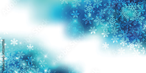 雪　クリスマス　冬　光　背景	