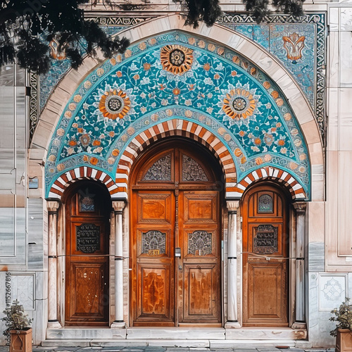 entrance to the church of the holy sepulchre photo