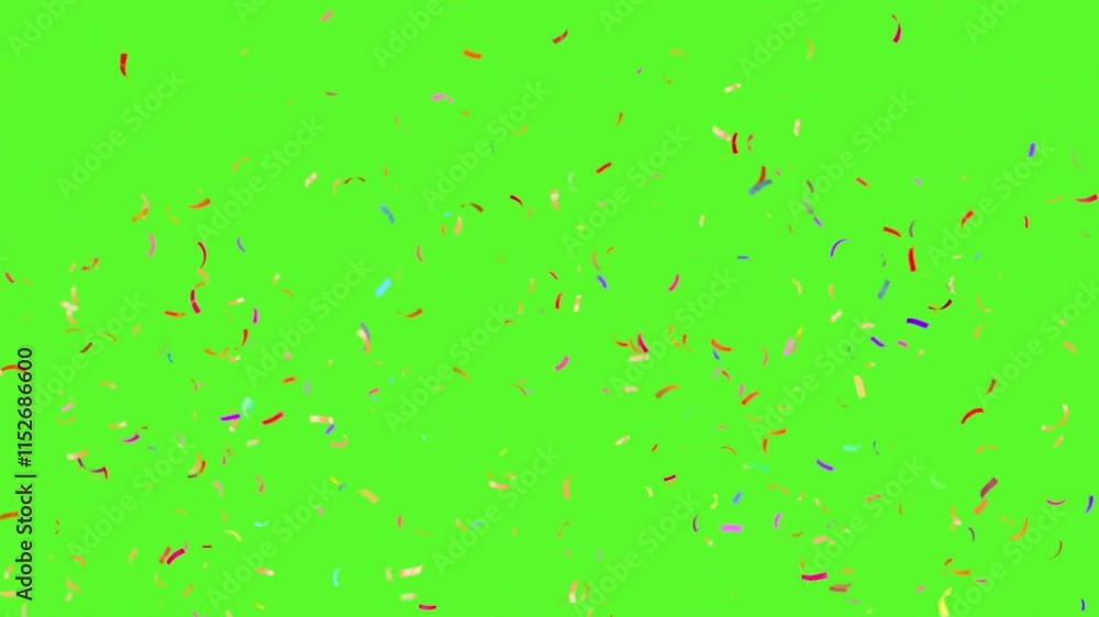 [4K] Confetti Blast Green Screen.mp4