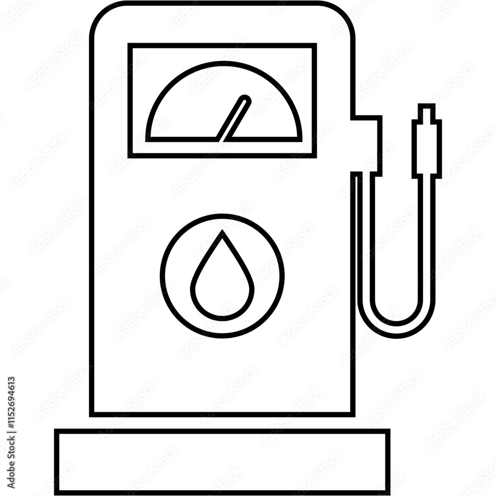 Gas, station, gasoline icon Gas, station, gasoline icon