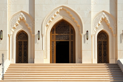 entrance to the mosque