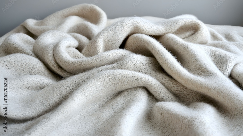 Soft, beige wool fabric draped in elegant folds. Perfect for textile, fashion, and home decor projects. Soft, beige wool fabric draped in elegant folds. Perfect for textile, fashion, and home decor projects.