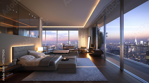 luxary bedroom interior design